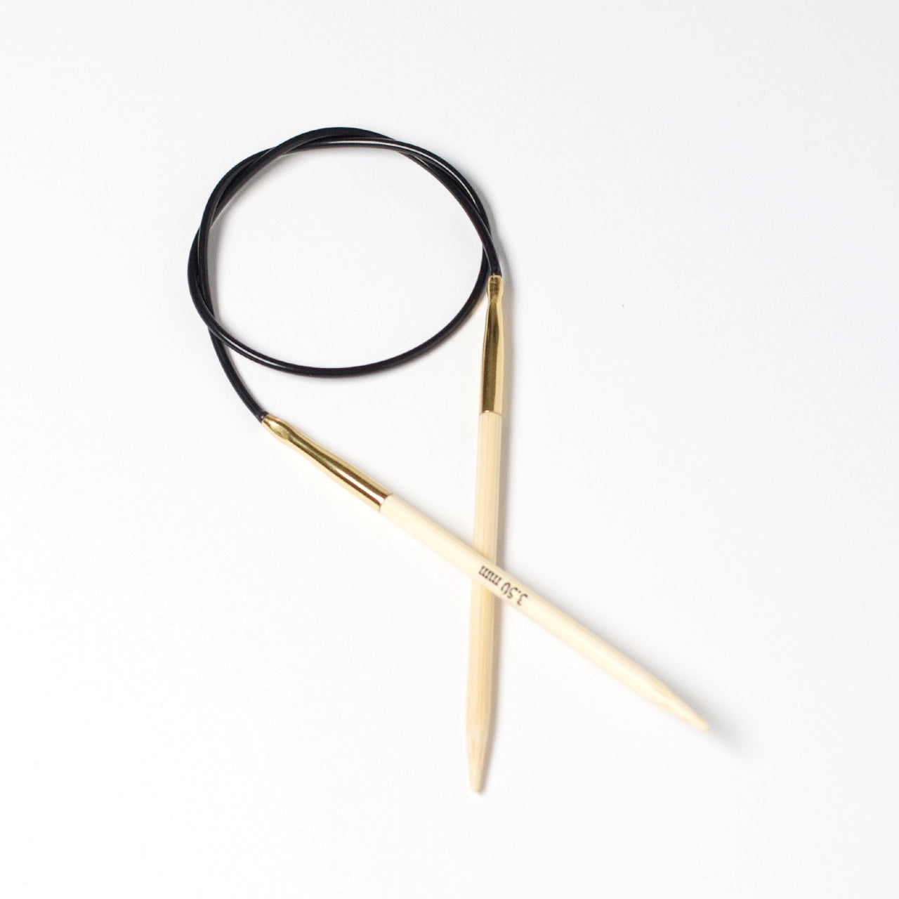 Hjertegarn // STYLE BAMBOO // Rundpind 40 cm i bambus str. 3,5 mm