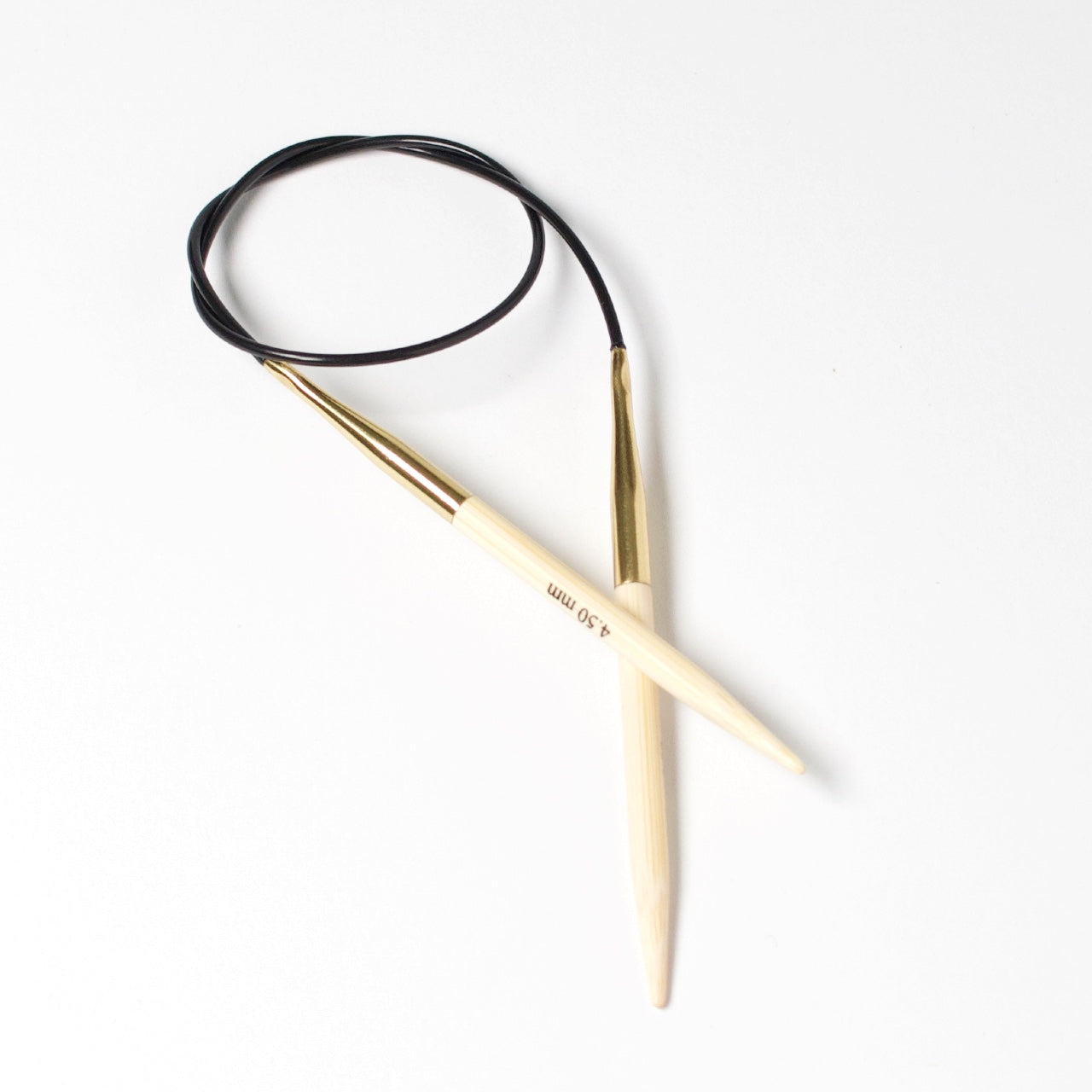 Hjertegarn // STYLE BAMBOO // Rundpind 40 cm i bambus str. 4,5 mm
