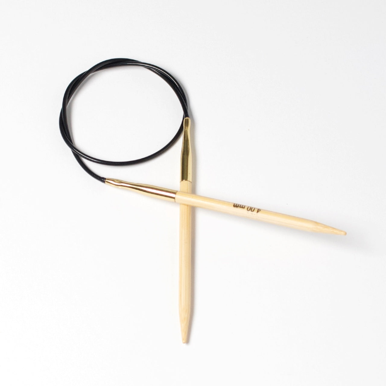 Hjertegarn // STYLE BAMBOO // Rundpind 40 cm i bambus str. 4 mm
