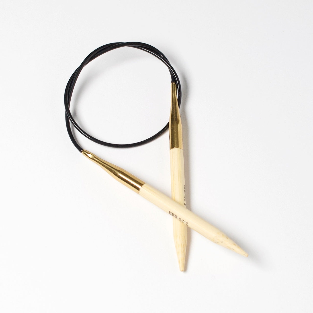 Hjertegarn // STYLE BAMBOO // Rundpind 40 cm i bambus str. 5,5 mm