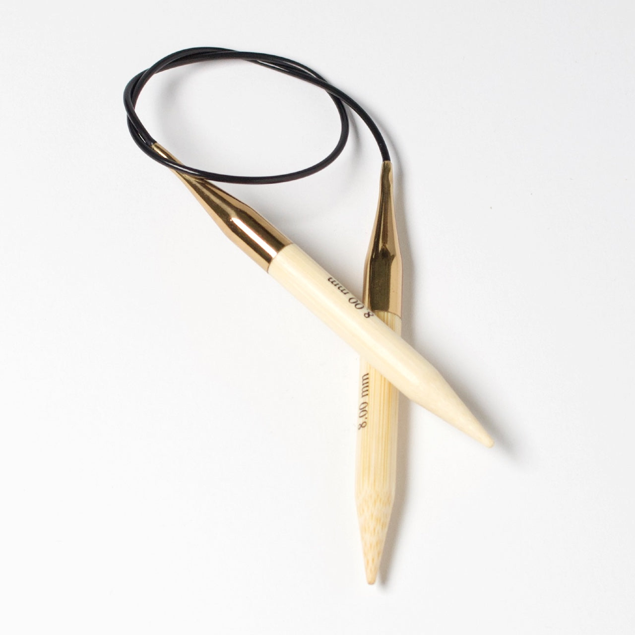 Hjertegarn // STYLE BAMBOO // Rundpind 40 cm i bambus str. 8 mm
