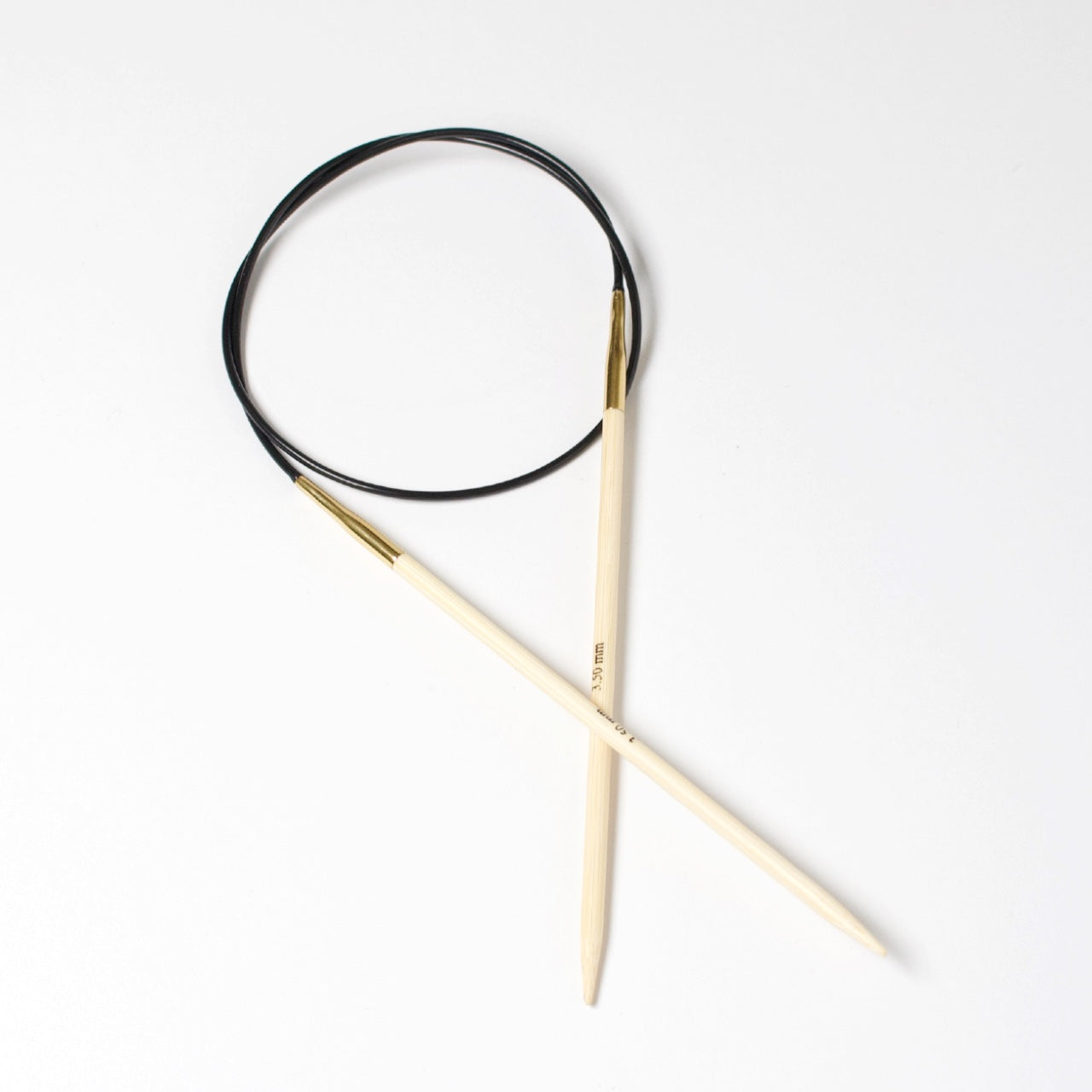 Hjertegarn // STYLE BAMBOO // Rundpind 60 cm i bambus str. 3,5 mm