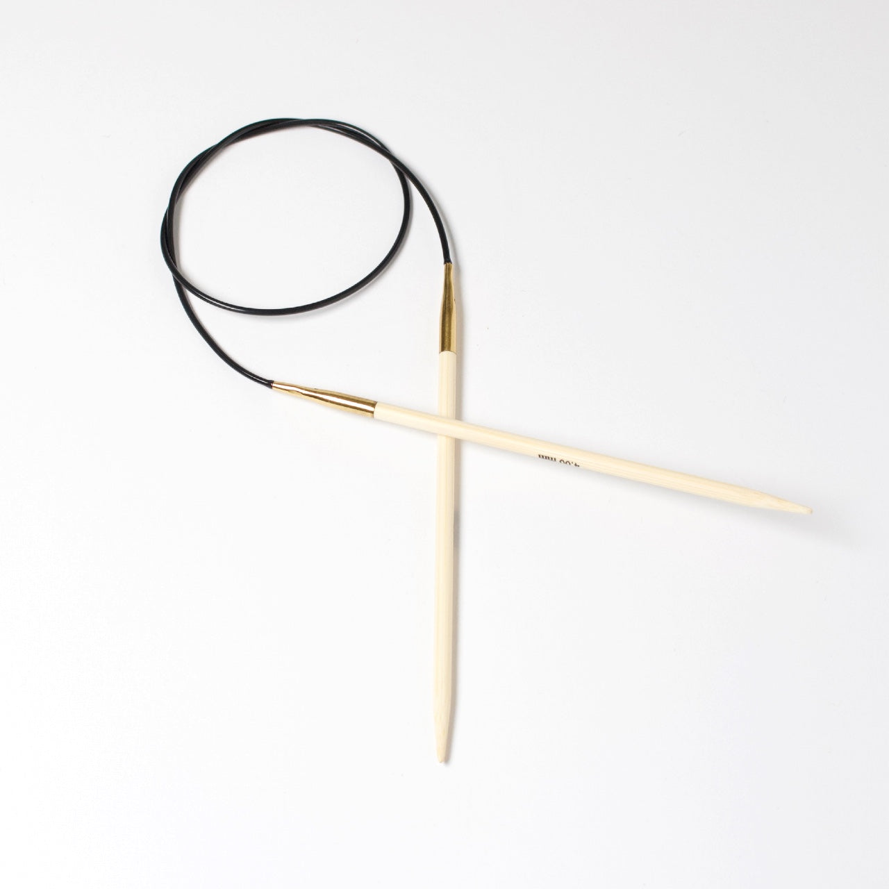 Hjertegarn // STYLE BAMBOO // Rundpind 60 cm i bambus str. 4 mm