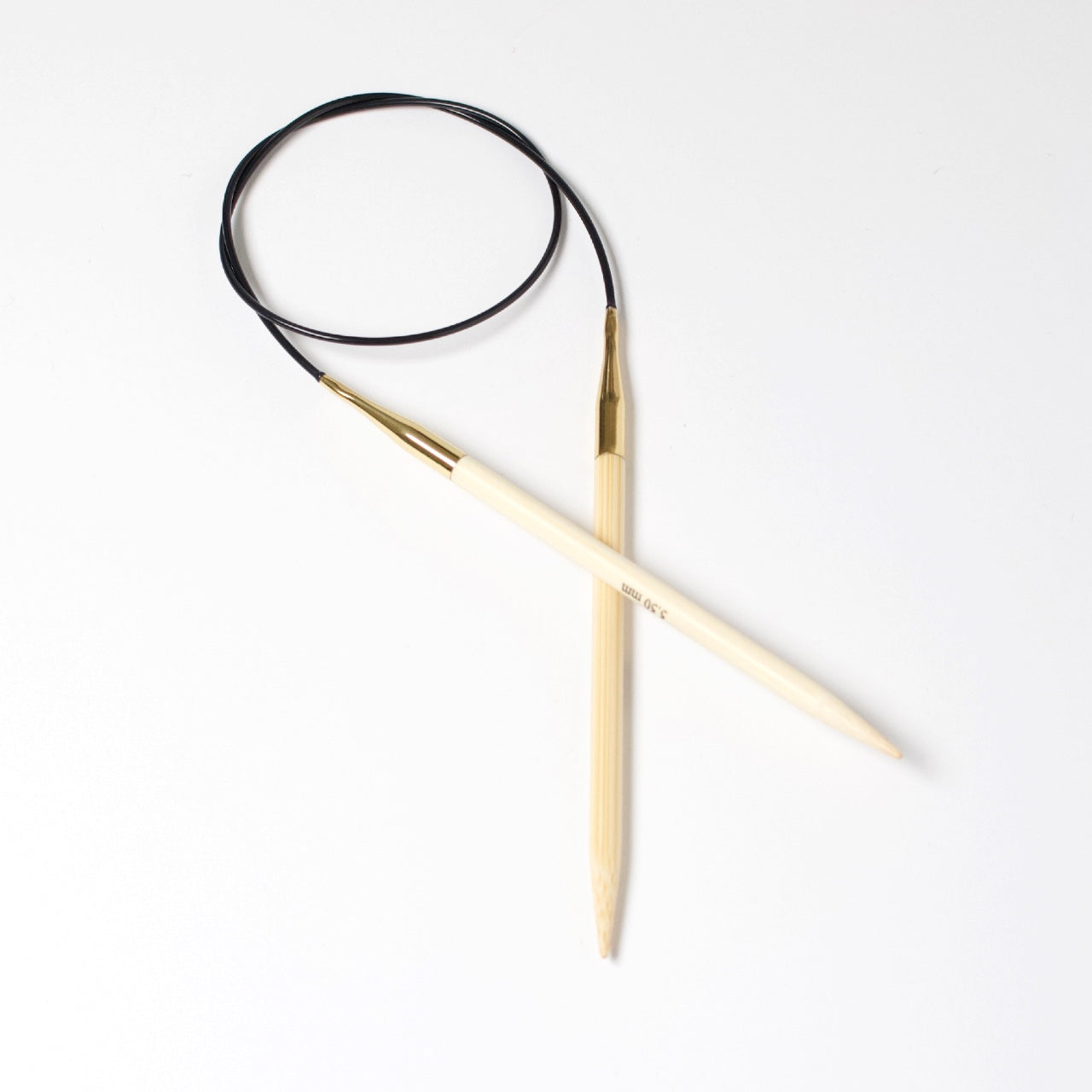 Hjertegarn // STYLE BAMBOO // Rundpind 60 cm i bambus str. 5,5 mm