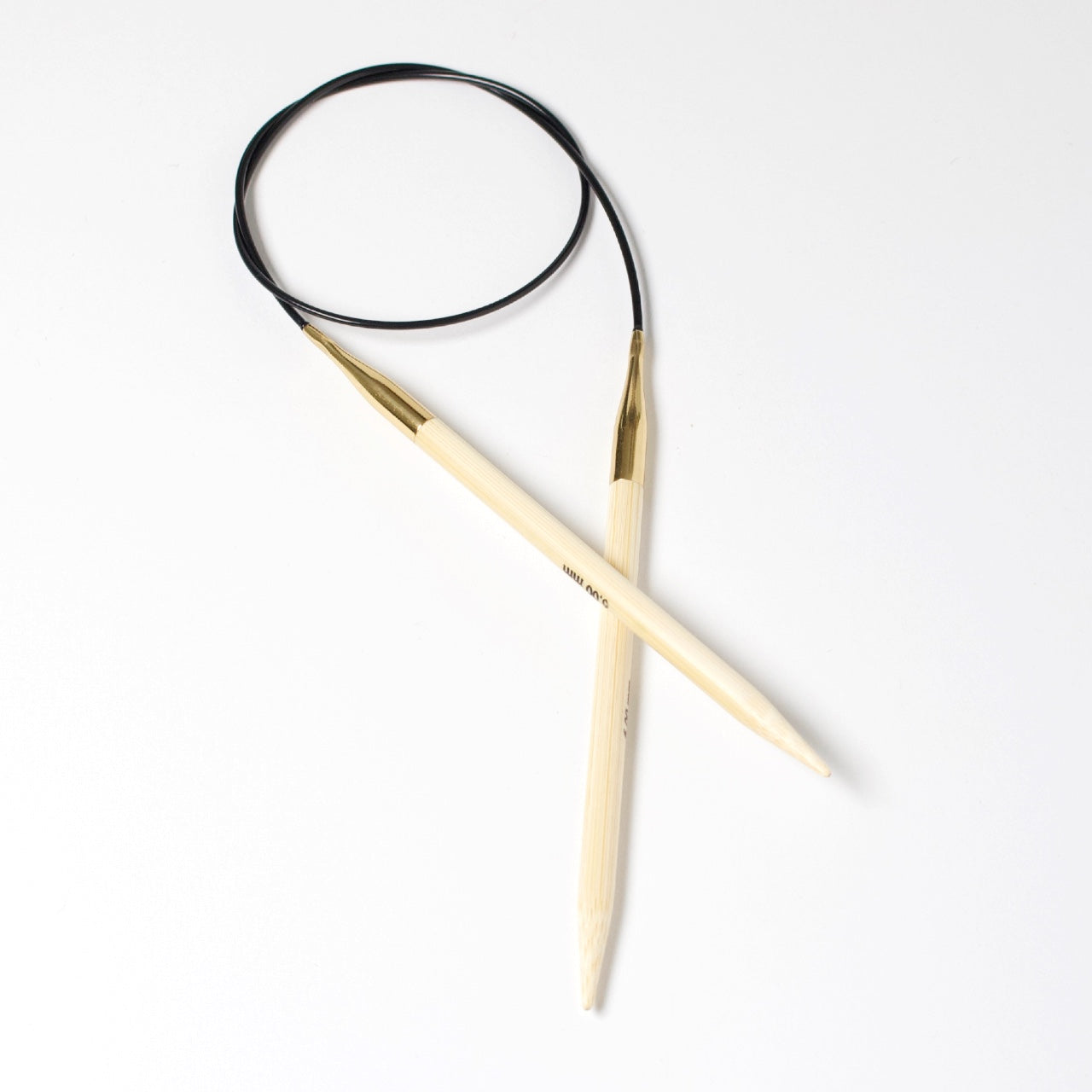 Hjertegarn // STYLE BAMBOO // Rundpind 60 cm i bambus str. 6 mm