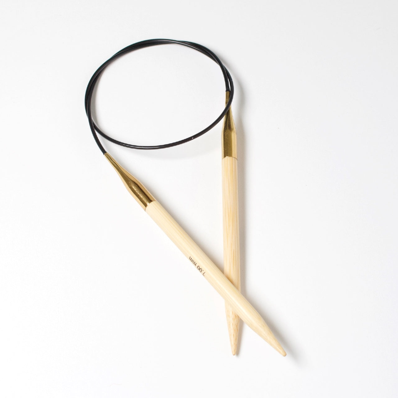 Hjertegarn // STYLE BAMBOO // Rundpind 60 cm i bambus str. 7 mm