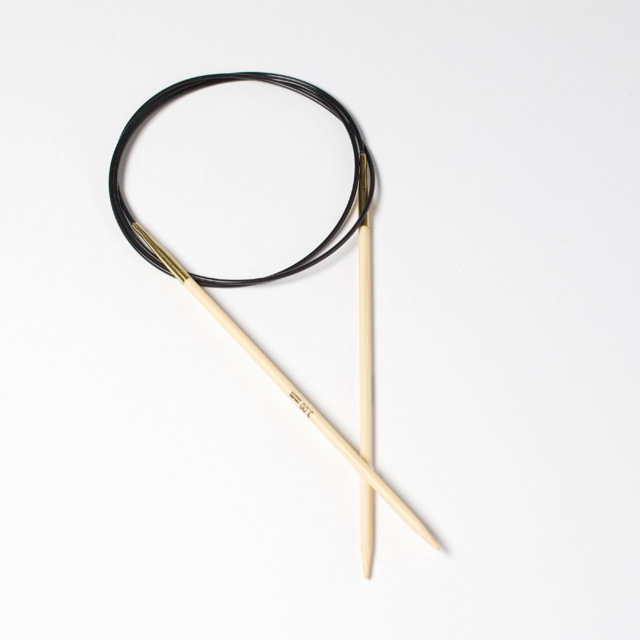 Hjertegarn // STYLE BAMBOO // Rundpind 80 cm i bambus str. 3 mm