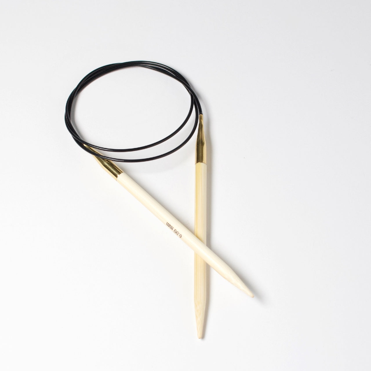 Hjertegarn // STYLE BAMBOO // Rundpind 80 cm i bambus str. 6 mm