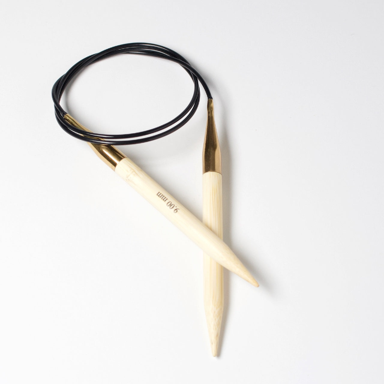 Hjertegarn // STYLE BAMBOO // Rundpind 80 cm i bambus str. 9 mm