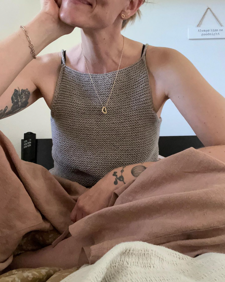 Spektakelstrik // Nellie Top // Strikkeopskrift