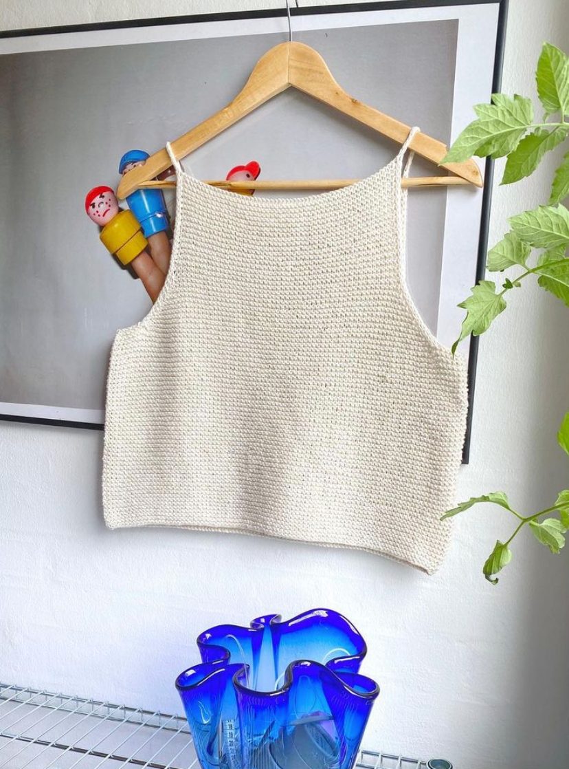 Spektakelstrik // Nellie Top // Strikkeopskrift