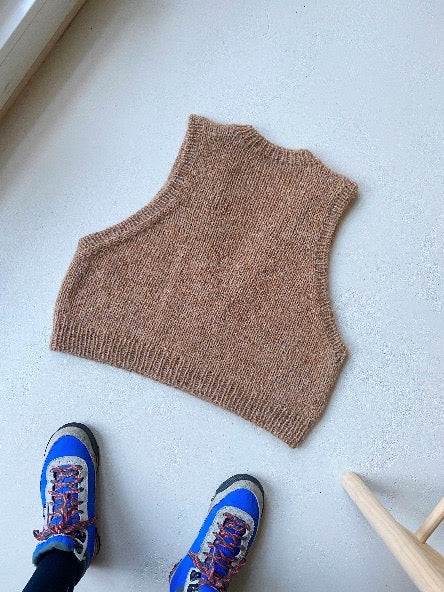 Spektakelstrik // Treasure Vest // Strikkeopskrift