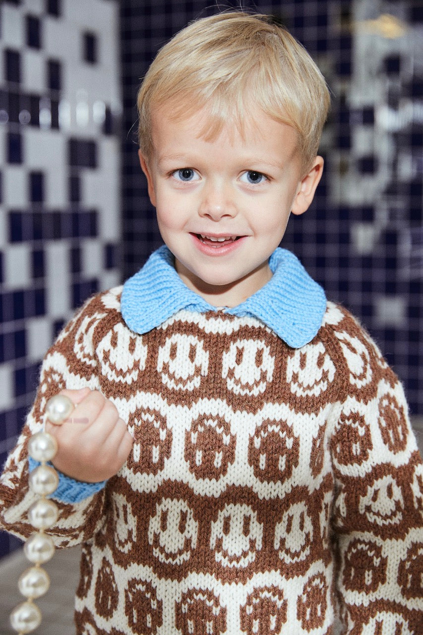 Spektakelstrik // Mood Sweater Kid // Strikkeopskrift