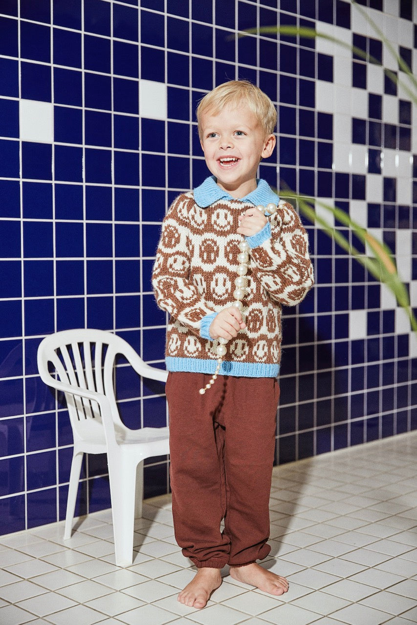 Spektakelstrik // Mood Sweater Kid // Strikkeopskrift