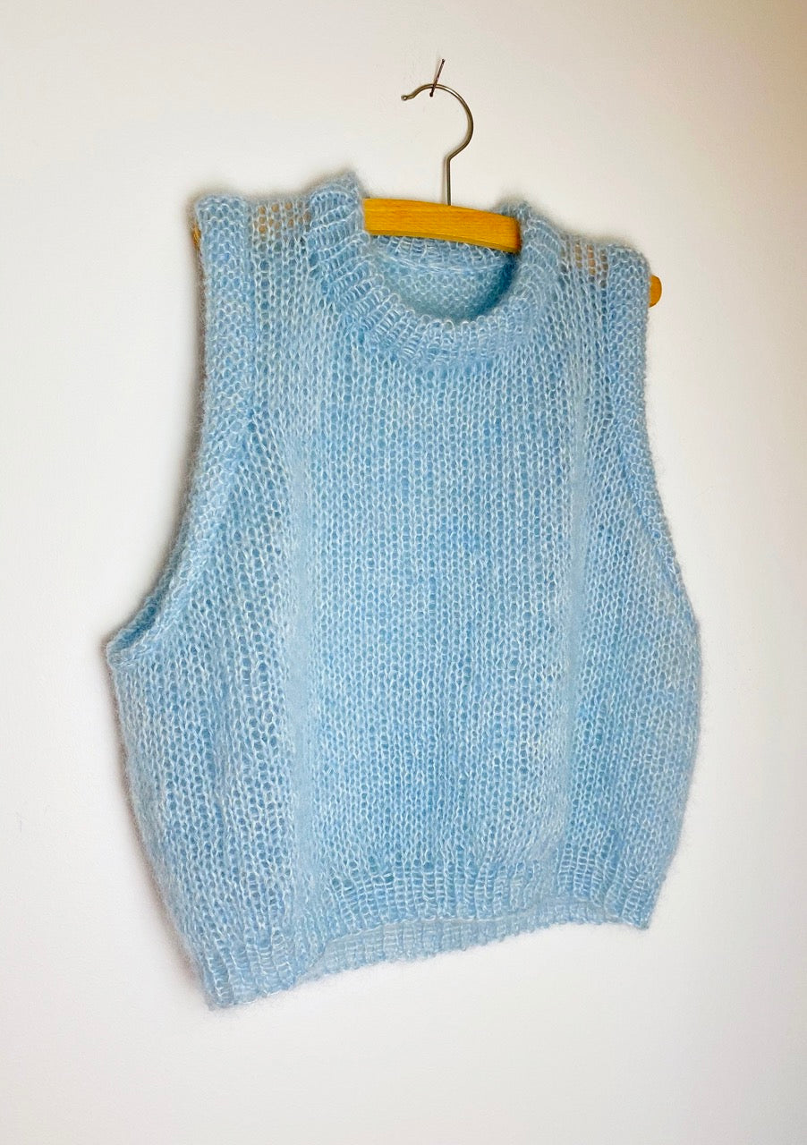 Spektakelstrik // Saga Vest // Strikkeopskrift