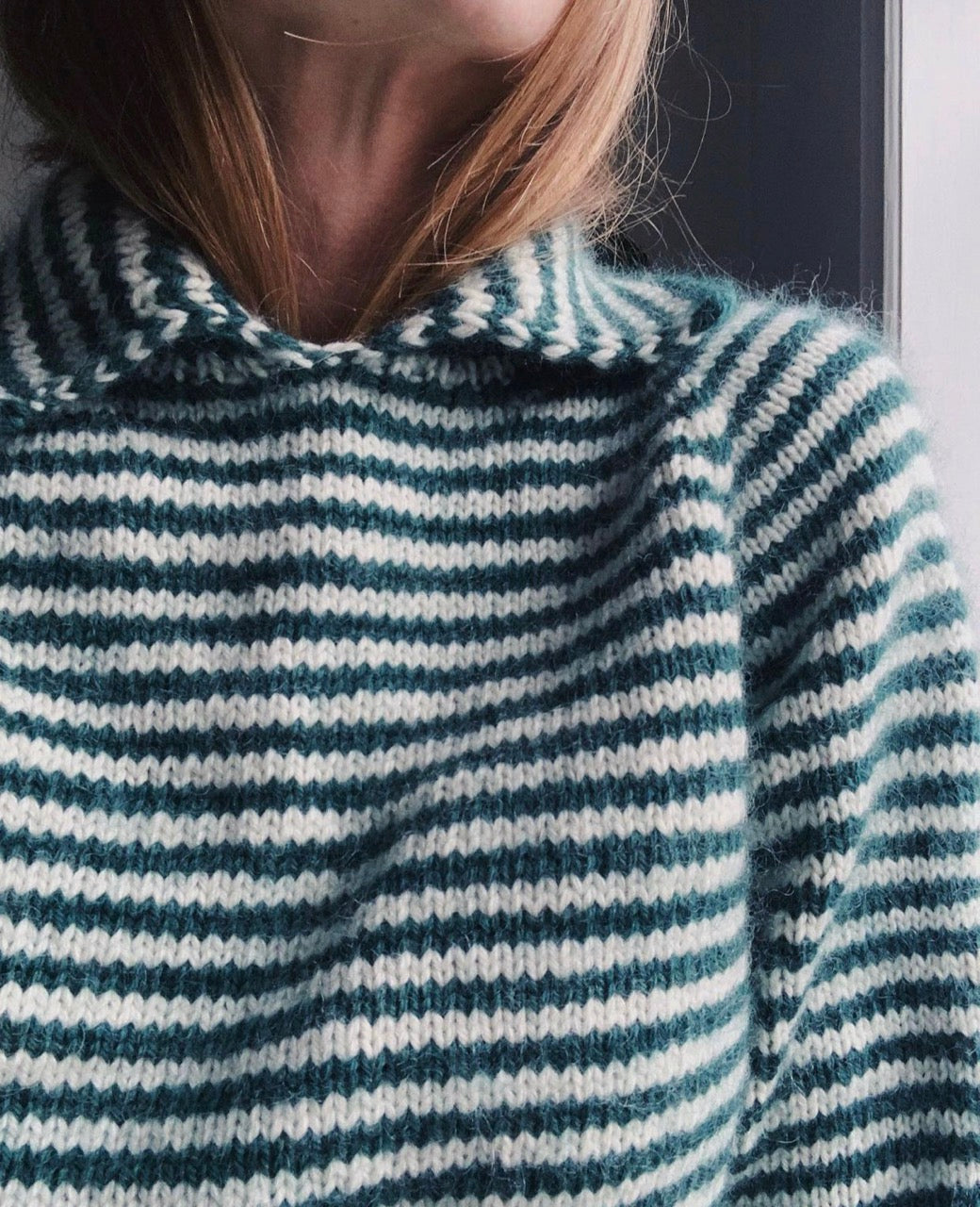 Spektakelstrik // Stripe Overload Polo // Strikkeopskrift