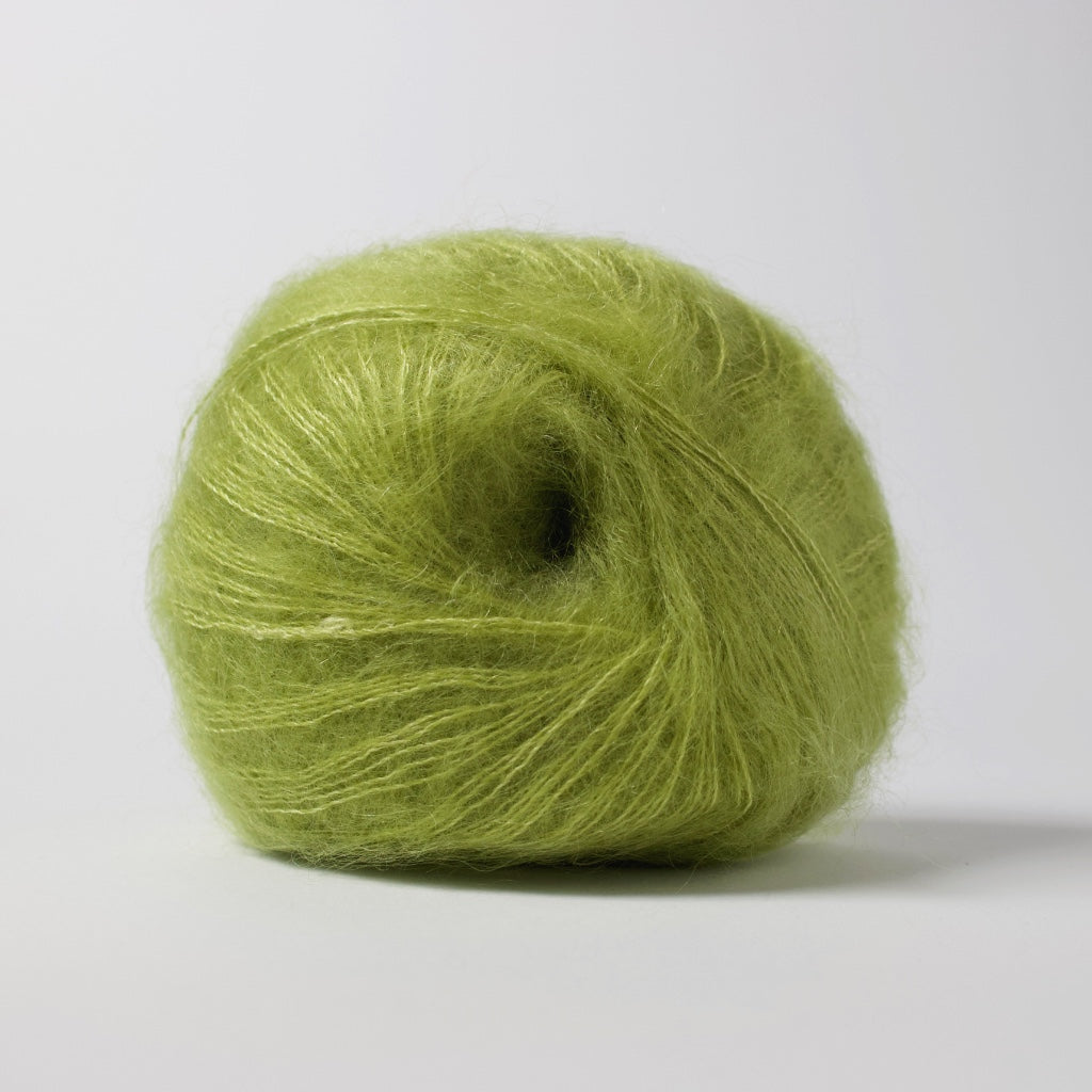 Hjertegarn // Silk Kid Mohair // Grøn