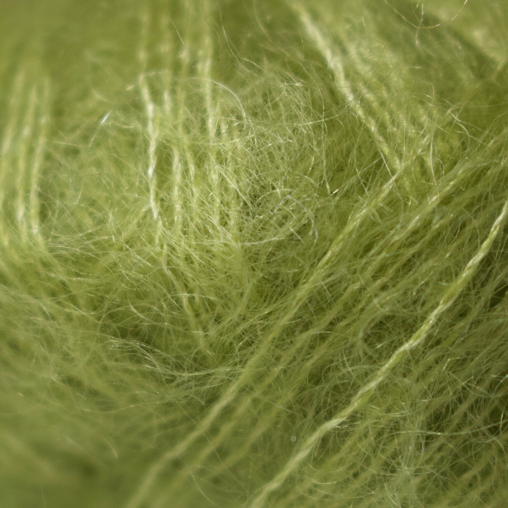 Hjertegarn // Silk Kid Mohair // Grøn