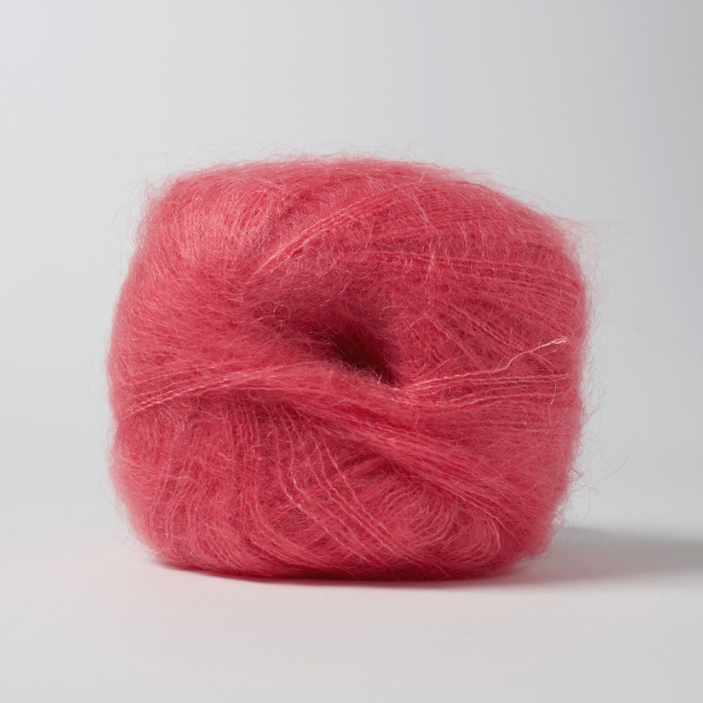 Hjertegarn // Silk Kid Mohair // Lyserød (1169)
