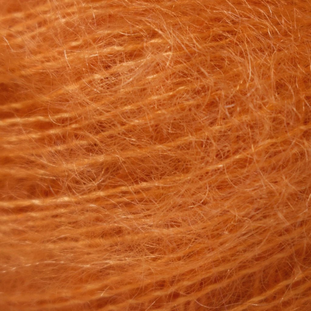 Hjertegarn // Silk Kid Mohair // Orange (1118)