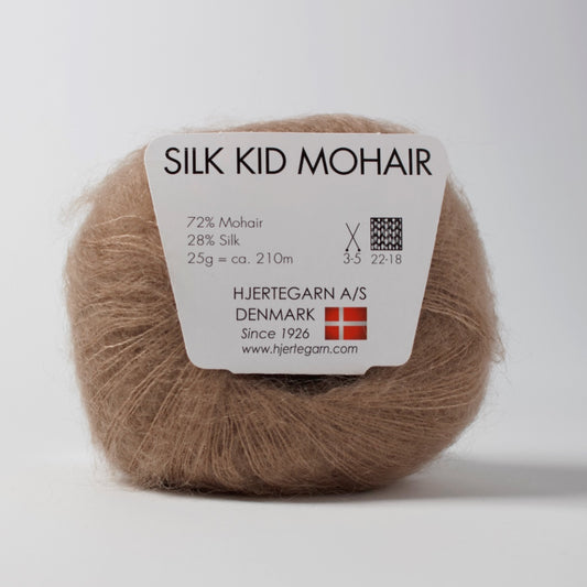 Hjertegarn // Silk Kid Mohair // Sand (1029)