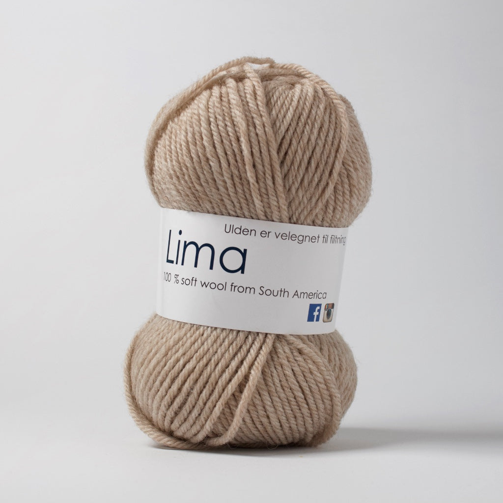 Hjertegarn // Lima // Beige (282)