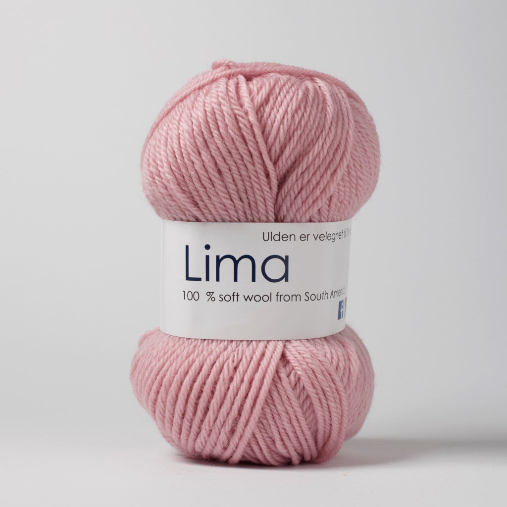 Hjertegarn // Lima // Lyserød (5995)