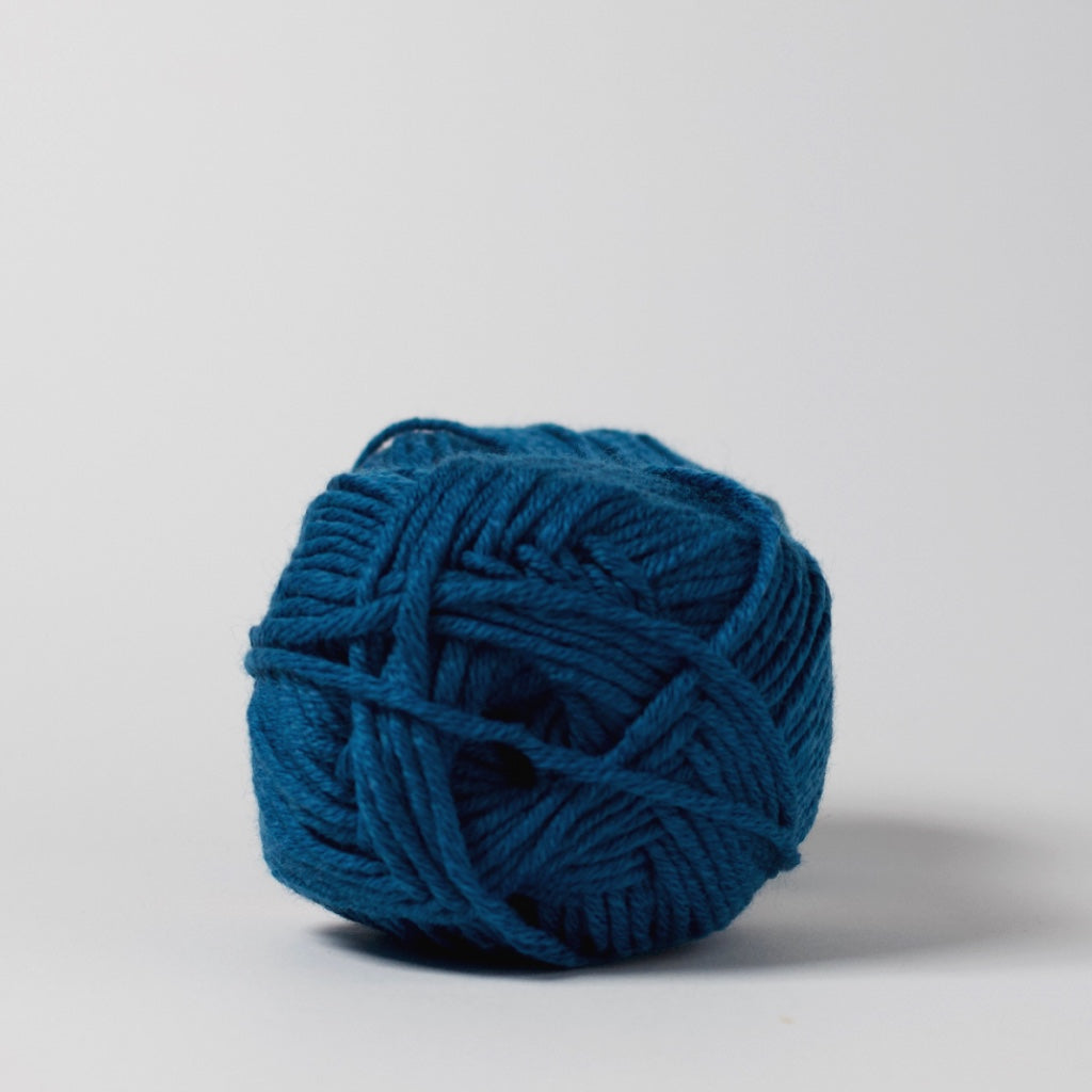 Hjertegarn // Merino Cotton // Blå (1107)