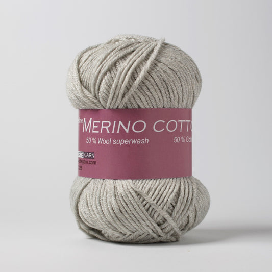 Hjertegarn // Merino Cotton // Grå (434)