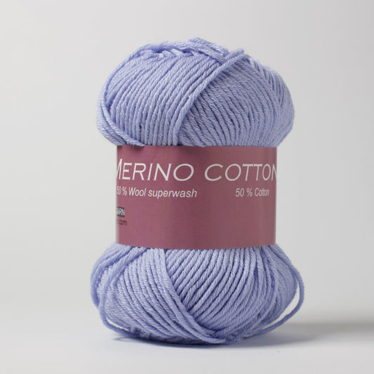 Hjertegarn // Merino Cotton // Lyseblå (1620)