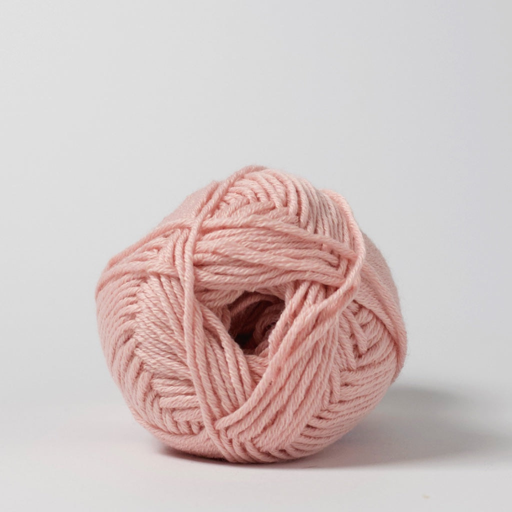 Hjertegarn // Merino Cotton // Lyserød (6995)