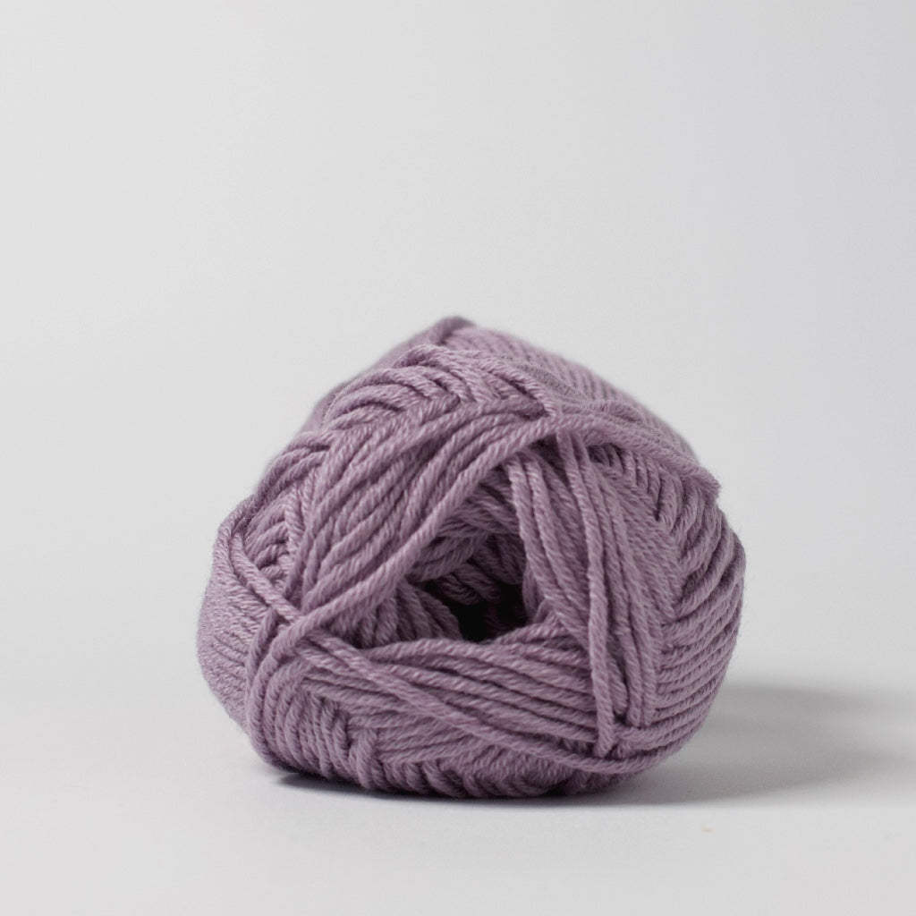 Hjertegarn // Merino Cotton // Lys lilla (3906)