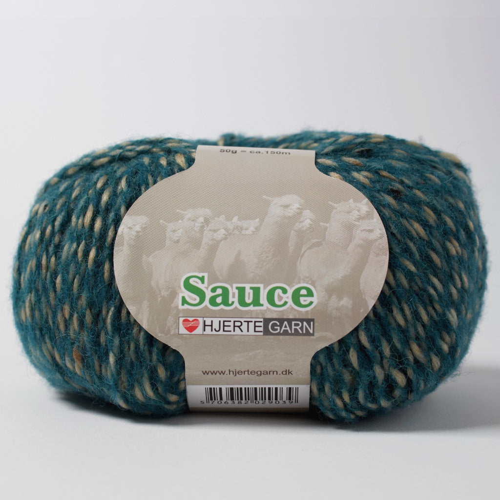 Hjertegarn // Sauce // Blå (2618)
