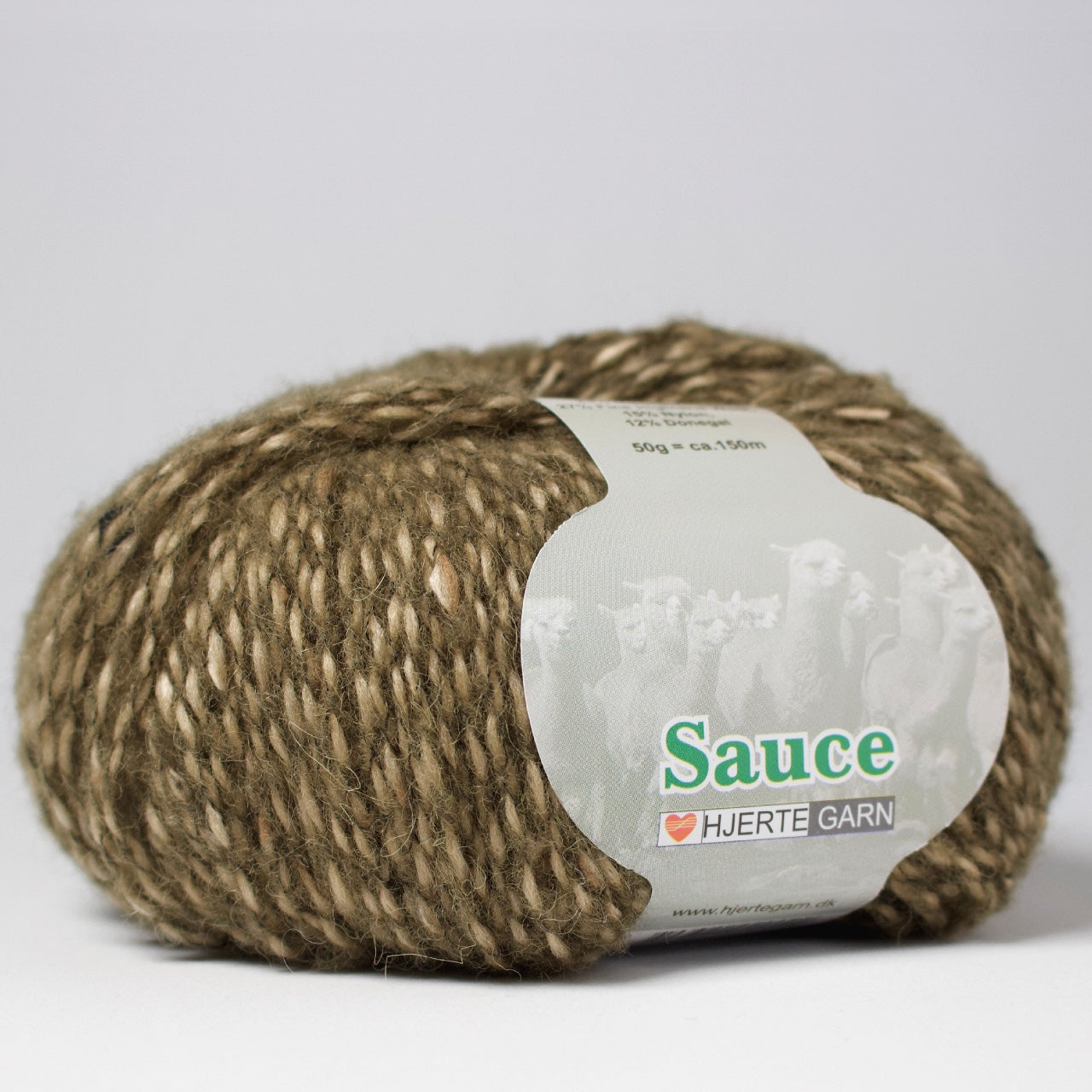 Hjertegarn // Sauce // Grøn (2617)