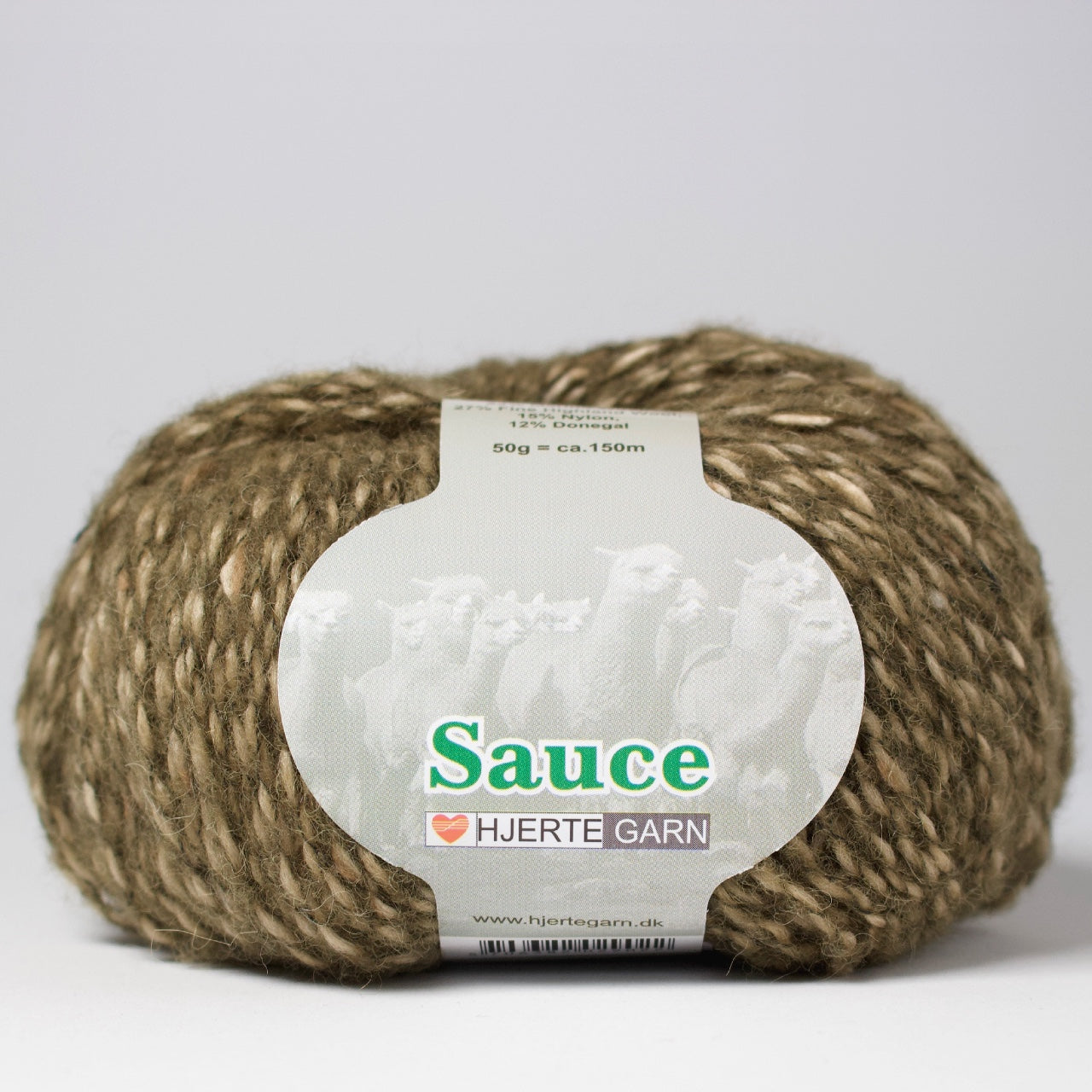 Hjertegarn // Sauce // Grøn (2617)