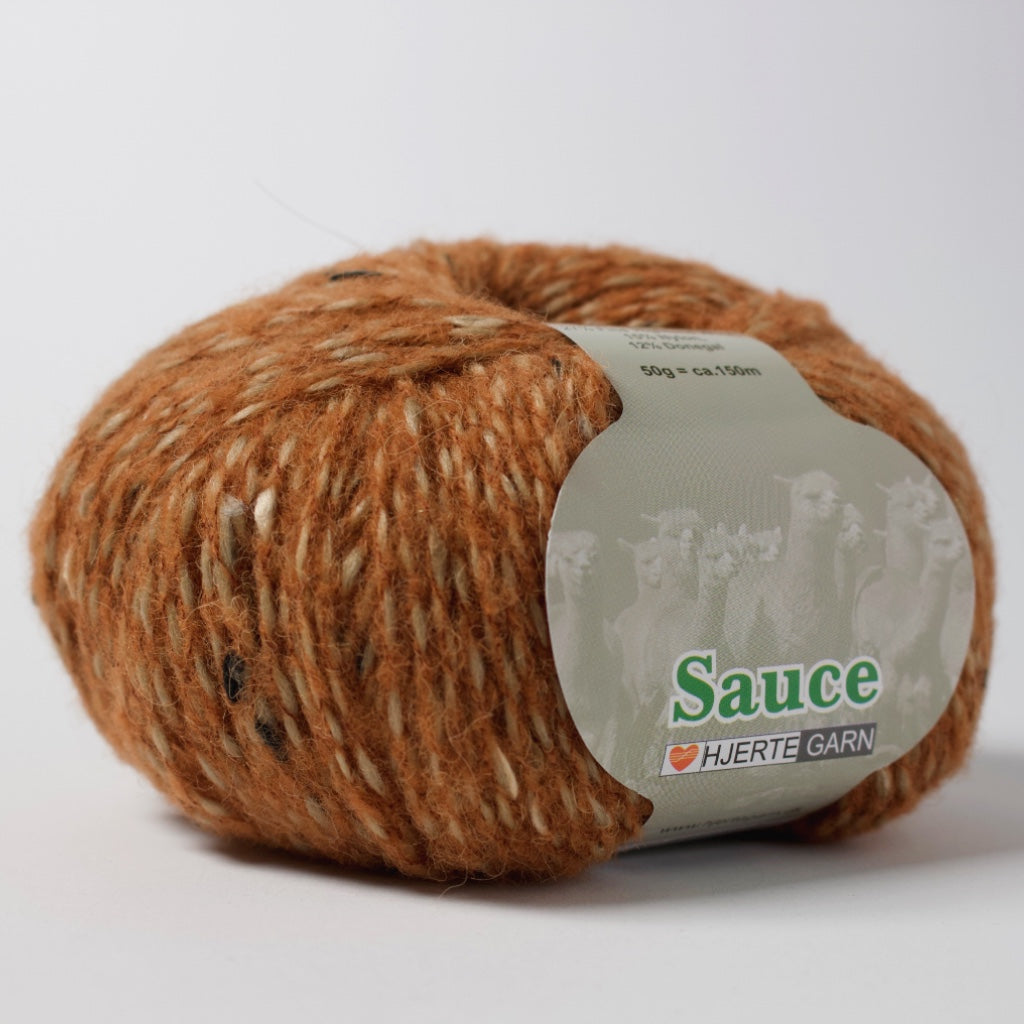 Hjertegarn // Sauce // Orange (2621)