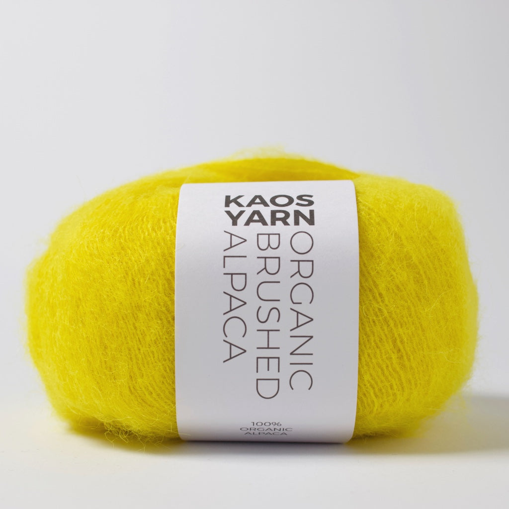 KAOS YARN // Organic Brushed Alpaca // Confident (2014)