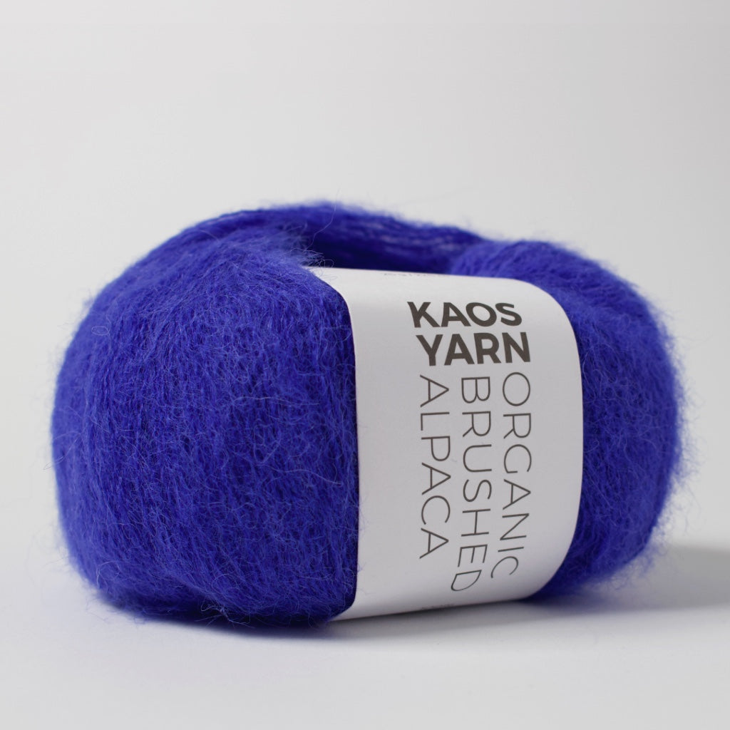 KAOS YARN // Organic Brushed Alpaca // Electric (2062)