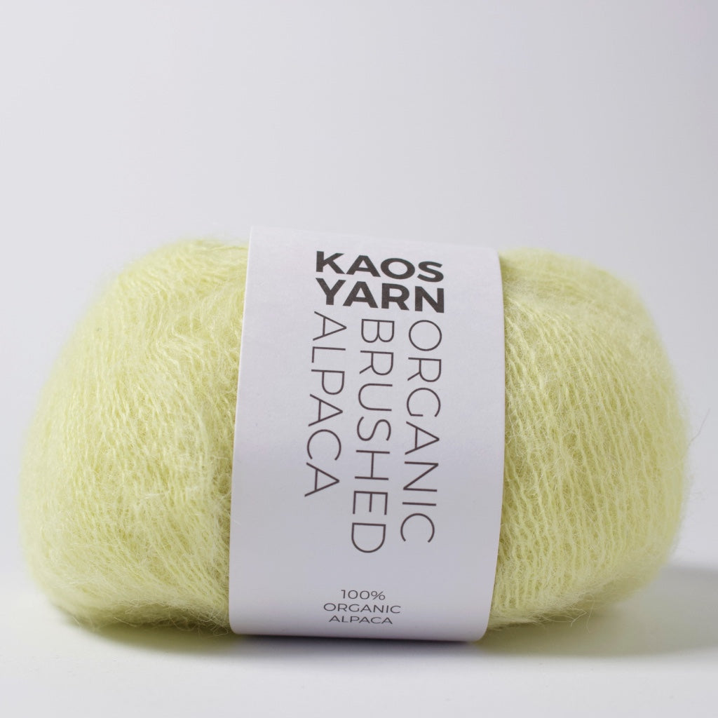 KAOS YARN // Organic Brushed Alpaca // Optimistic (2011)