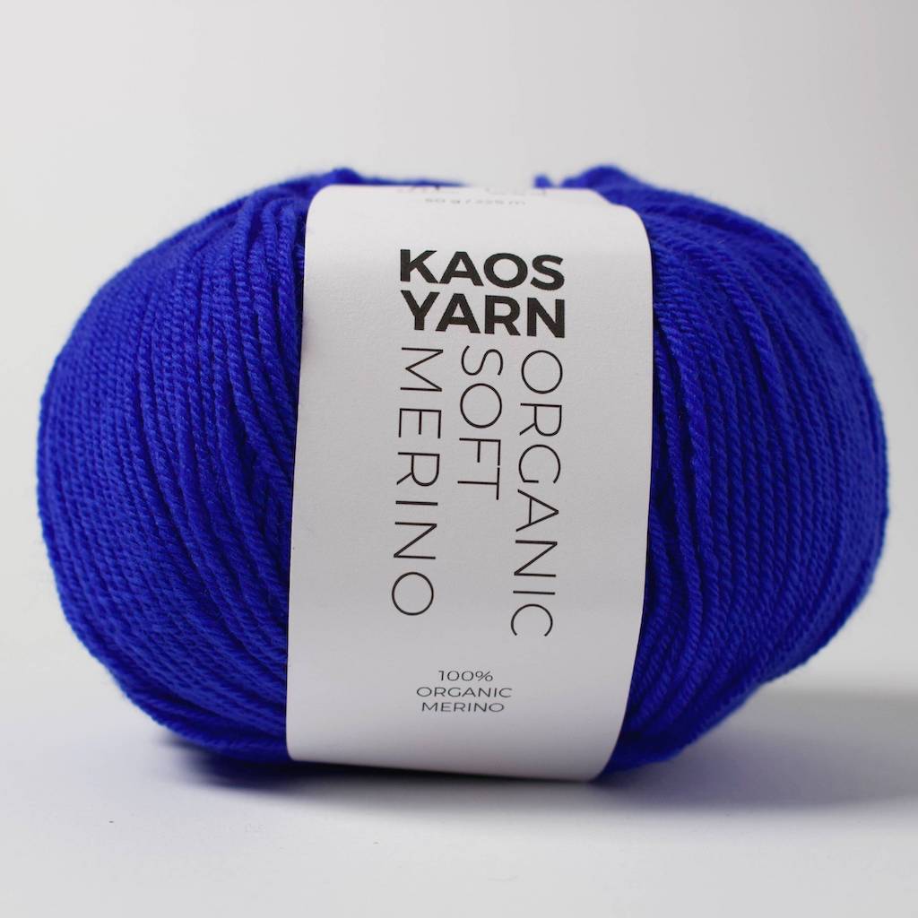 KAOS YARN // Organic Soft Merino // Electric (1062)