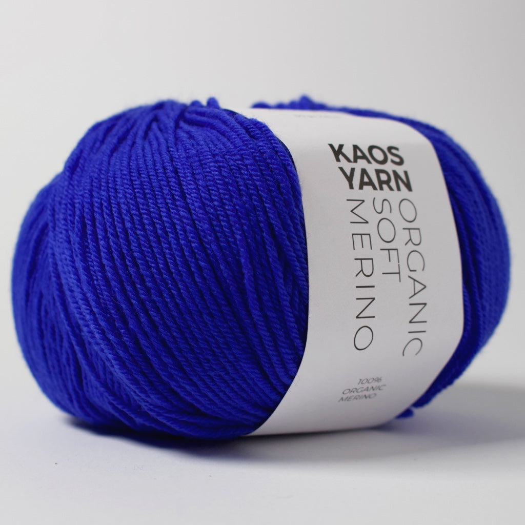 KAOS YARN // Organic Soft Merino // Electric (1062)