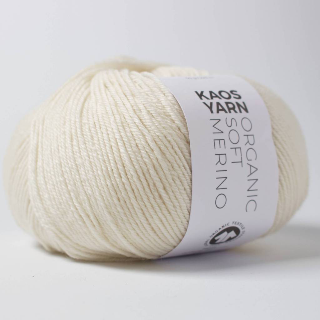 KAOS YARN // Organic Soft Merino // Natural (1001)
