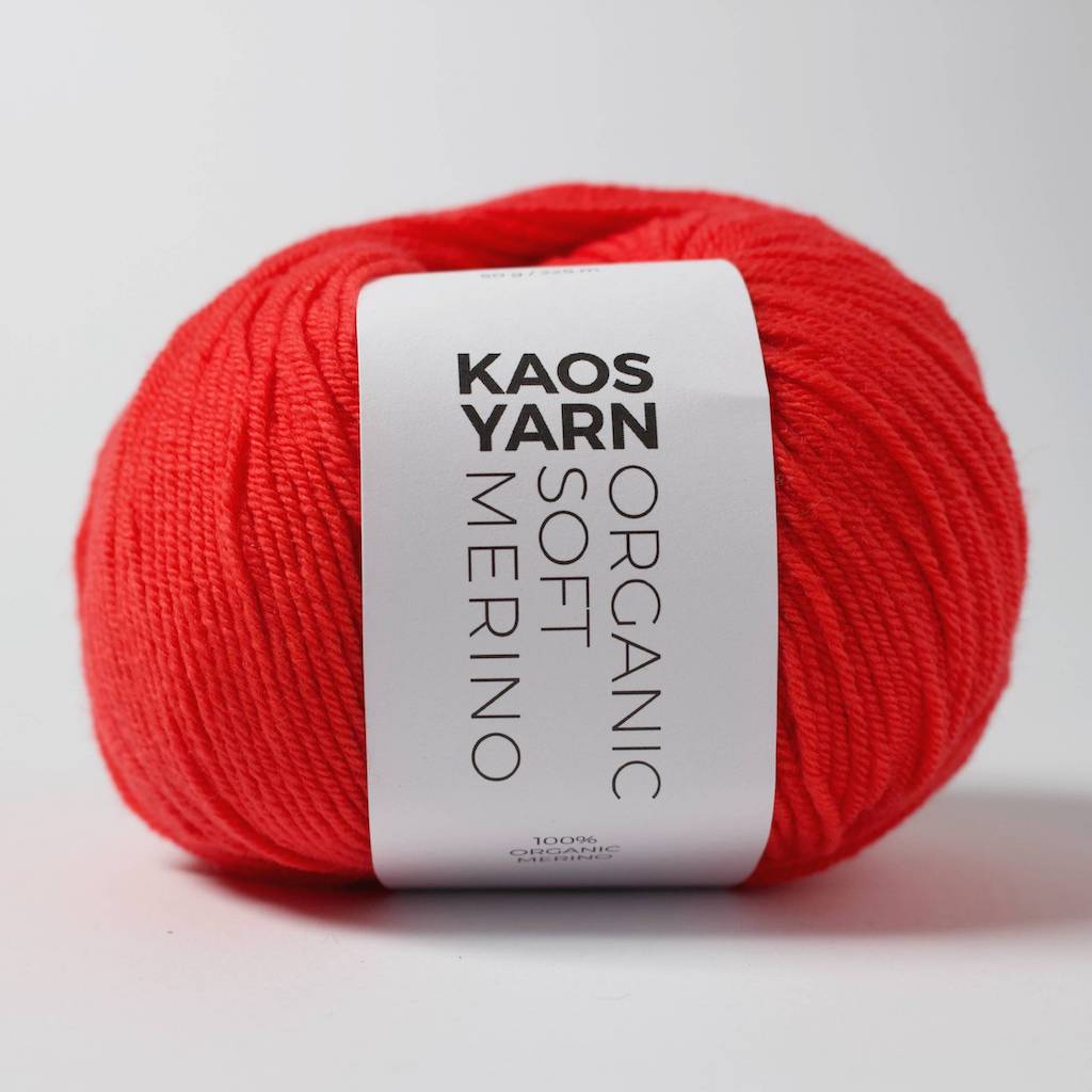KAOS YARN // Organic Soft Merino // Passionate (1031)