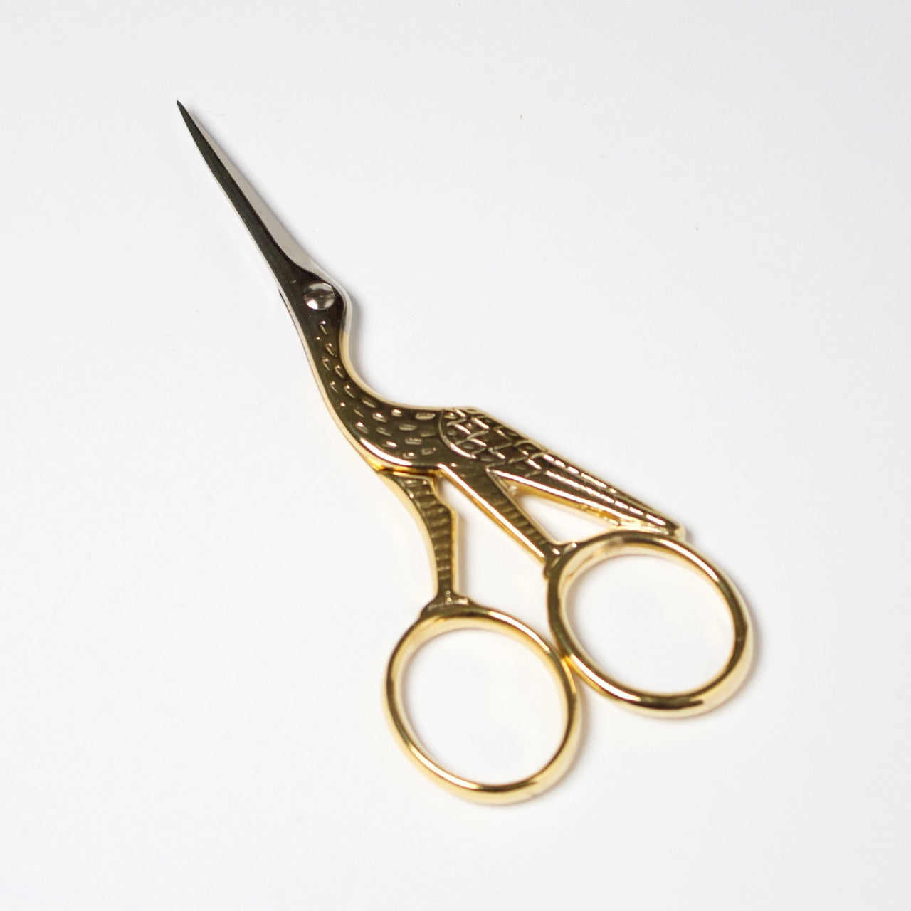 Storkesaks // Guld // 11,5 cm