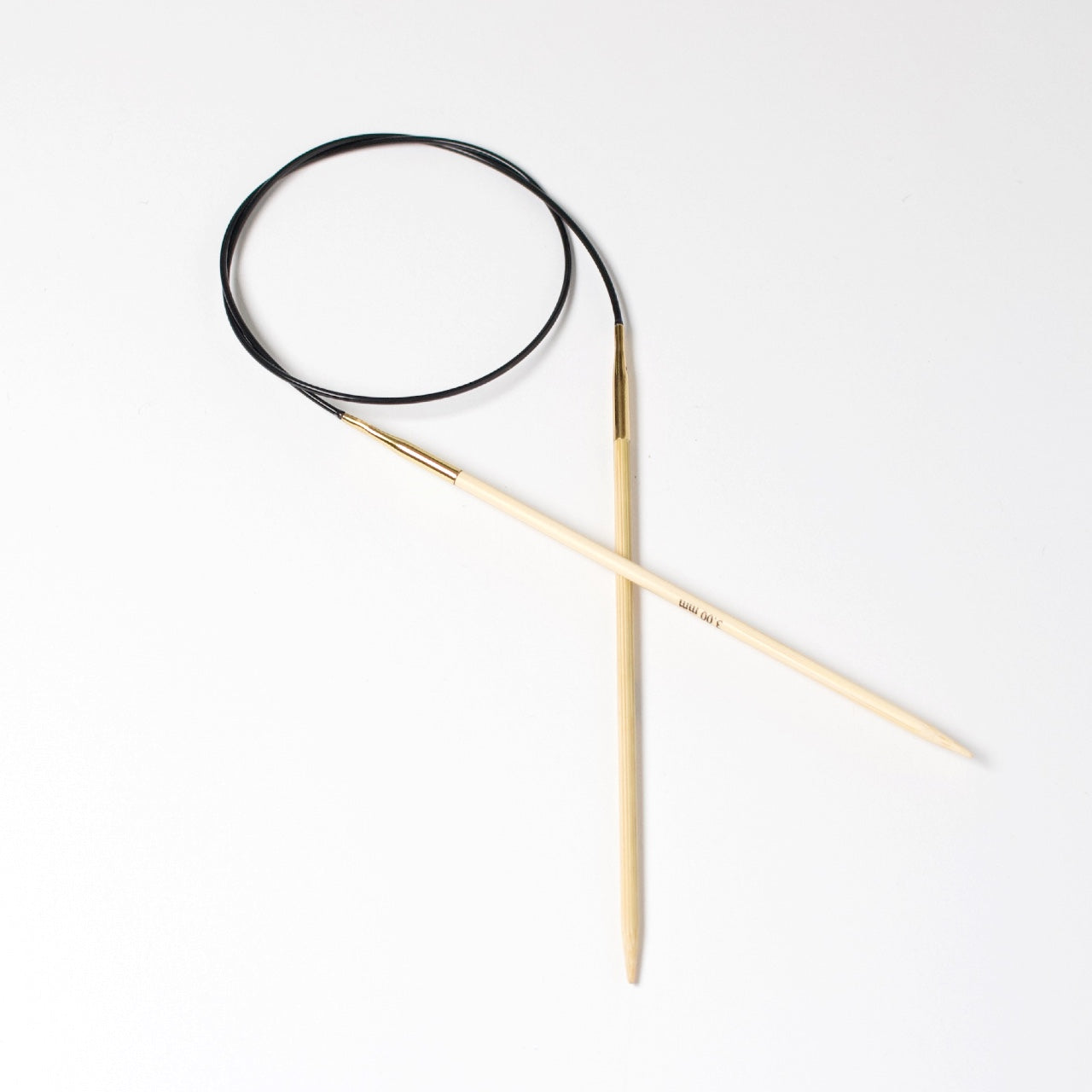 Hjertegarn // STYLE BAMBOO // Rundpind 60 cm i bambus str. 3 mm
