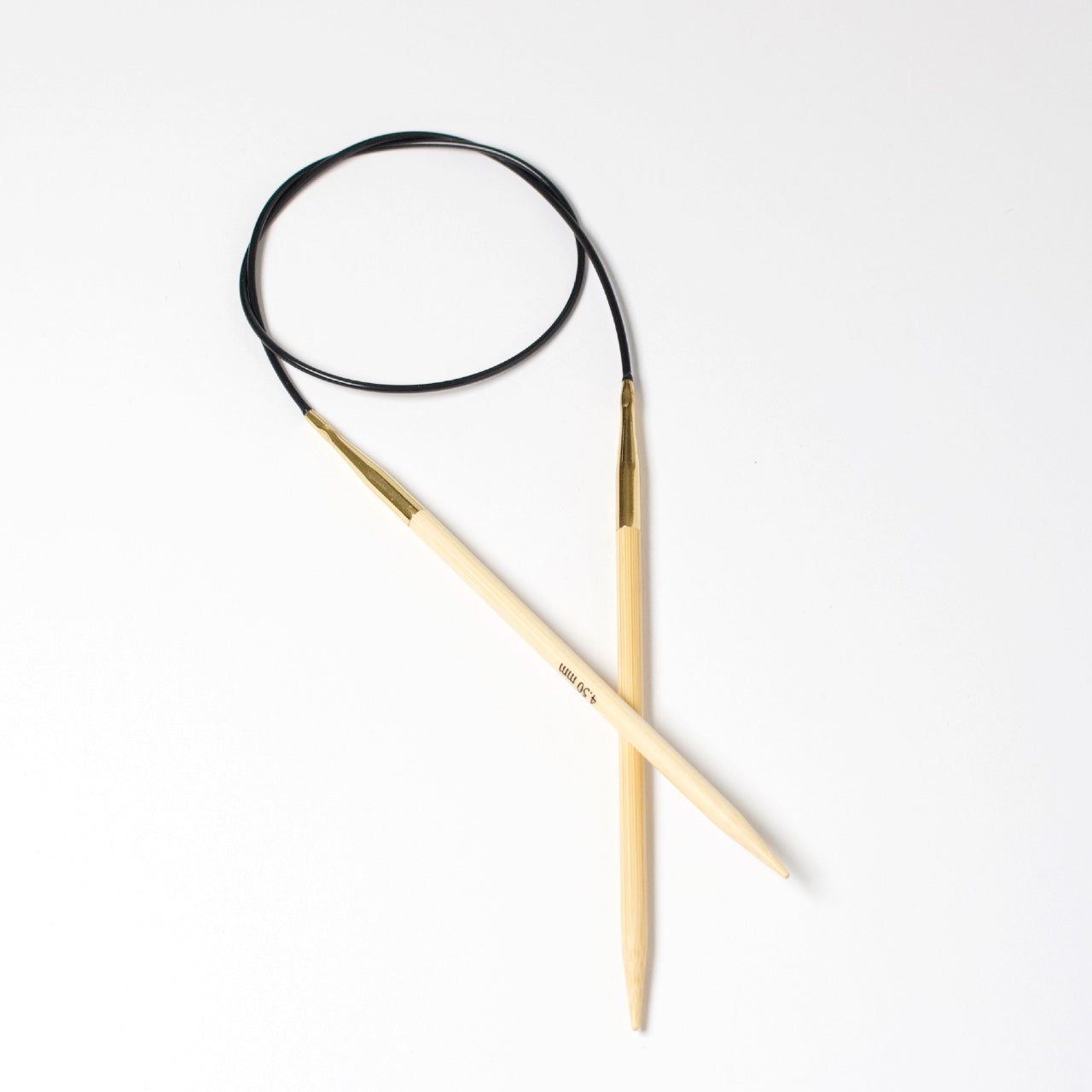 Hjertegarn // STYLE BAMBOO // Rundpind 60 cm i bambus str. 4,5 mm