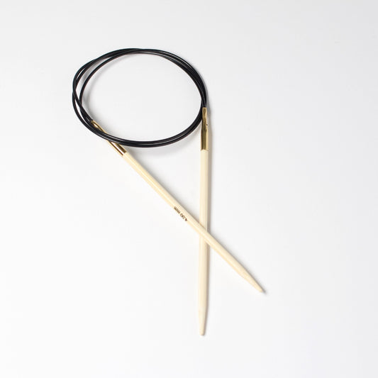 Hjertegarn // STYLE BAMBOO // Rundpind 80 cm i bambus str. 4 mm
