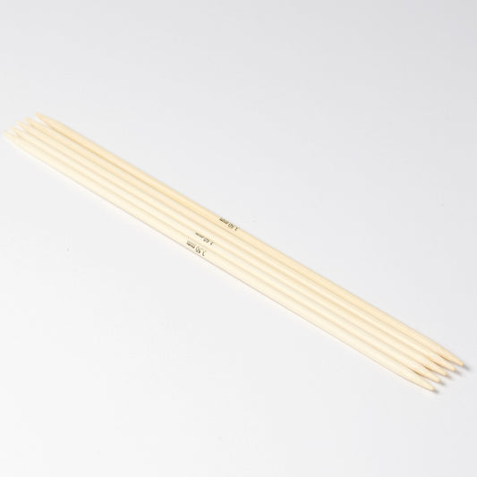 Hjertegarn // STYLE BAMBOO // Strømpepinde 20 cm i bambus str. 3,5 mm
