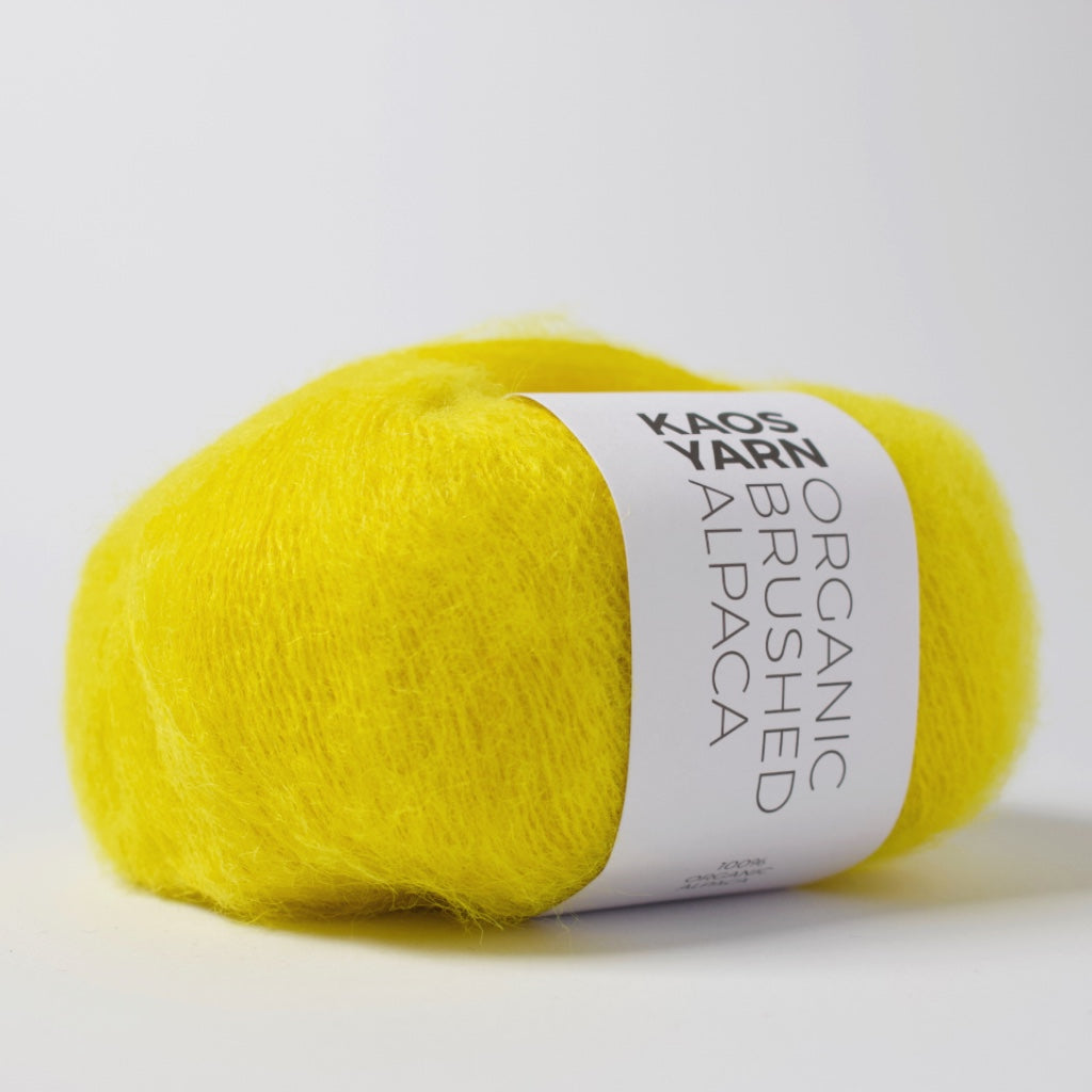 KAOS YARN // Organic Brushed Alpaca // Confident (2014)