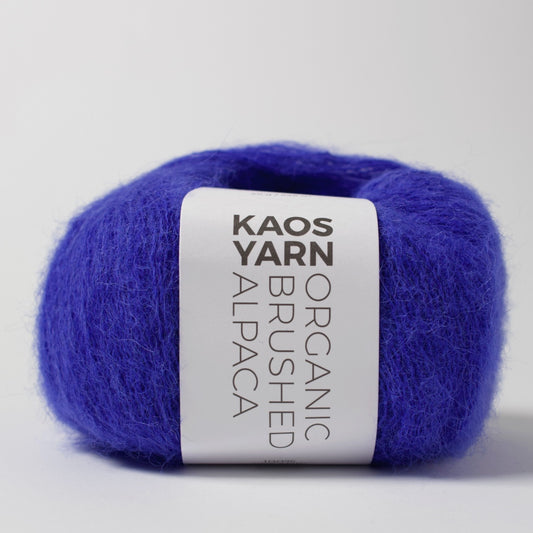 KAOS YARN // Organic Brushed Alpaca // Electric (2062)